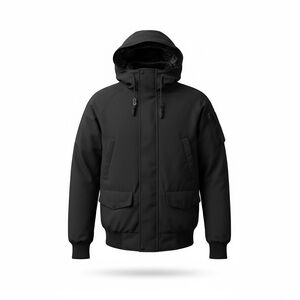 Aritzia TNA Mountaineering Water Repellent Down-Filled Jacket Womens Small Black